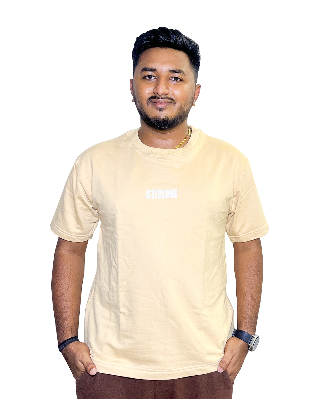 Beige Oversize T-Shirt