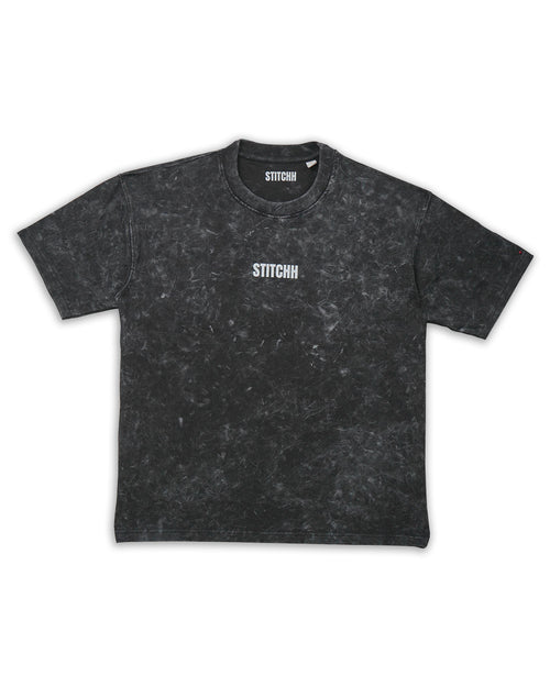Acid Wash Black T-Shirt