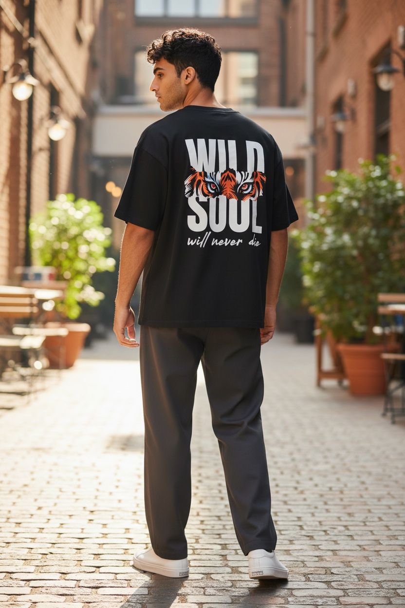 Black Oversize T-Shirt