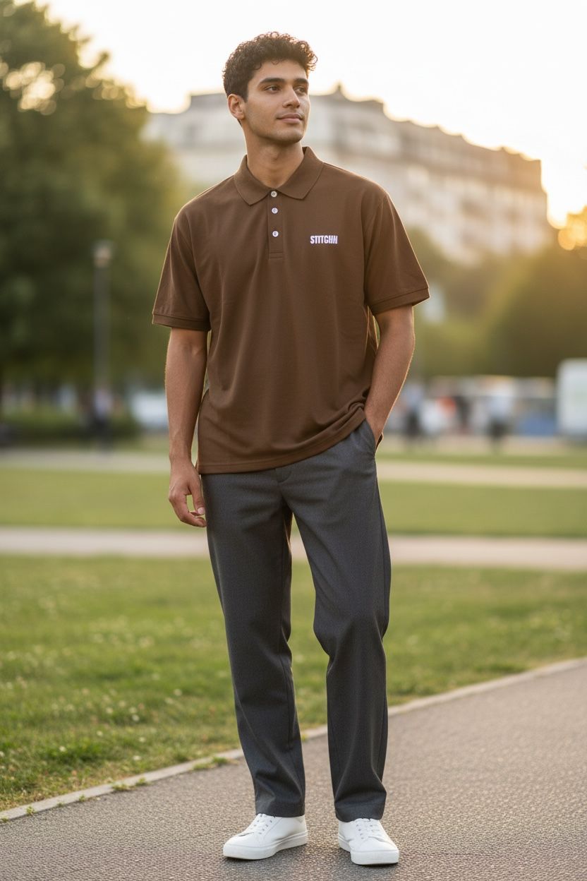 Coffee Polo Mars T-shirt